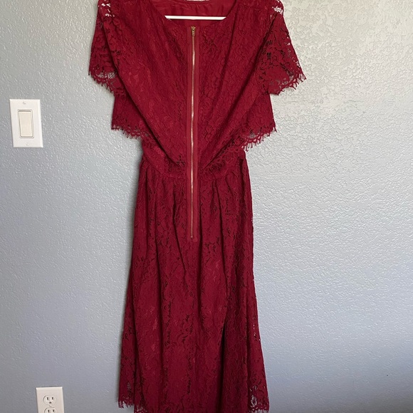 True Decadence brand (ASOS) Petite Lace Skater - Picture 2 of 6